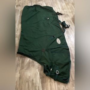 Shedrow hunter green summer sheet